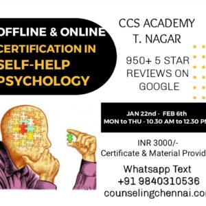 Certification Course on Self-Help Psychology